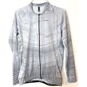 Voler Cycling Jersey Mens Large  USA Full Zip Long Sleeve